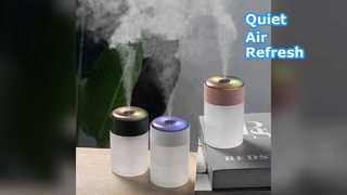 USB Humidifier Quiet Mist Maker Color LED