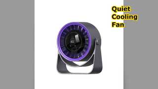 Quiet Portable Fan For Office & Home Cooling