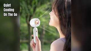 3-in-1 Foldable Fan Rechargeable Quiet Cooling