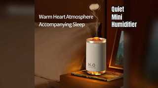 Portable Humidifier Quiet LED USB Mini