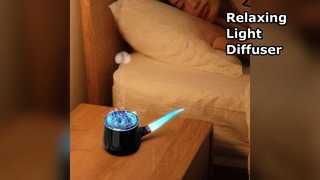 Colorful Oil Diffuser Relaxing Atmosphere