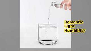 Romantic Humidifier Color Light & Humidistat