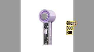 Quiet USB Mini Fan Digital Display Cool Breeze