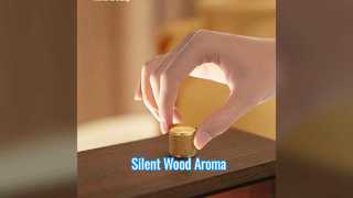 Real Wood USB Aroma Diffuser Silent Quiet Home