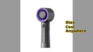 Portable Mini Fan Cools You Anywhere Rechargeable