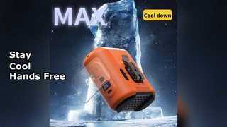 Hands-Free Cooling: 4-Mode Waist Fan