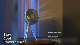 Outdoor Camping Fan Power Bank Lightweight