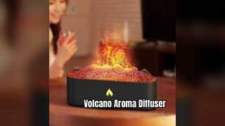 Flame Volcano Diffuser Aroma Humidifier