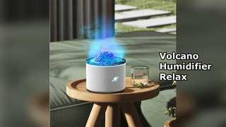 Mini Volcano Humidifier Aromatherapy Diffuser 7 Colors