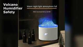 Volcano Humidifier Safety & Features